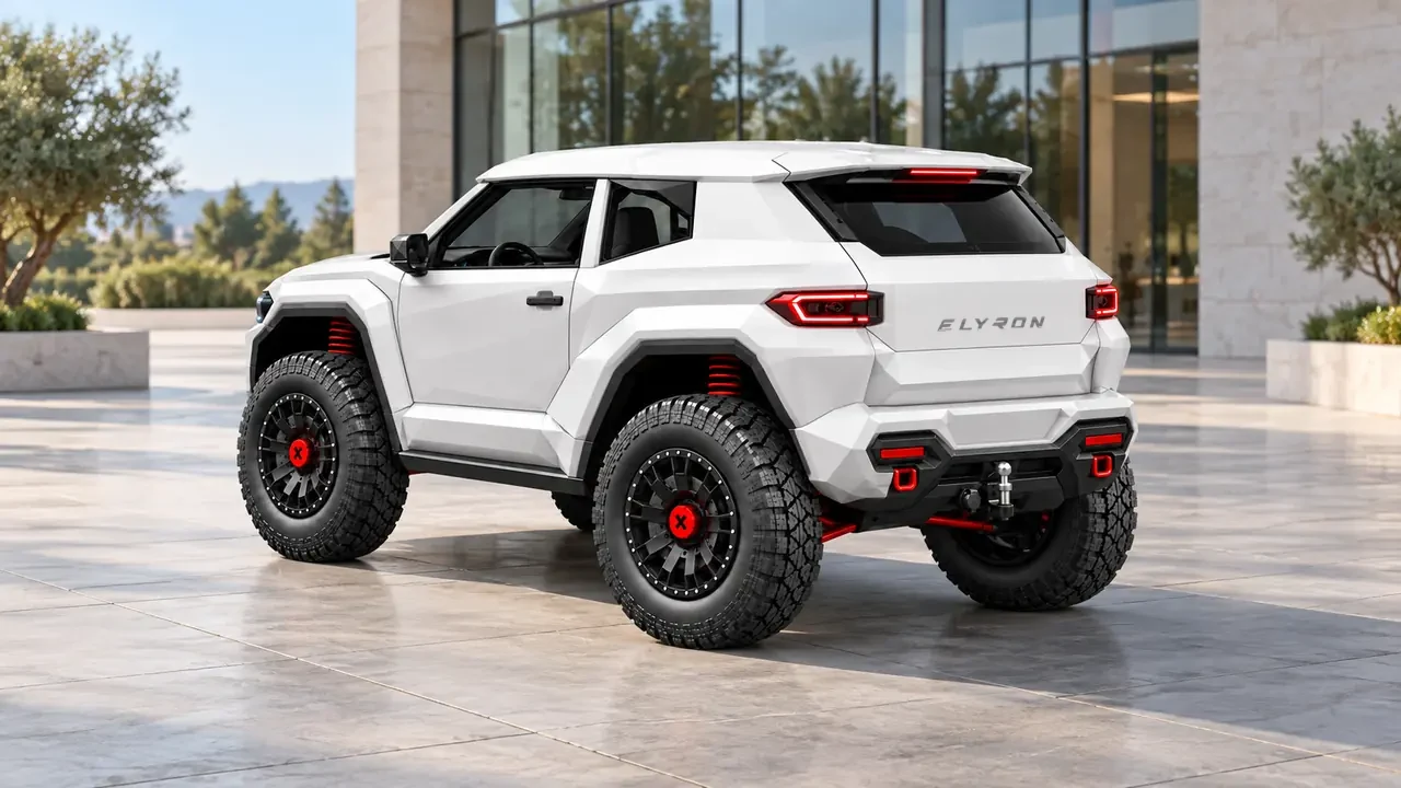 Elyron X – Stadt und Alltag: als SUV im Alltag.
